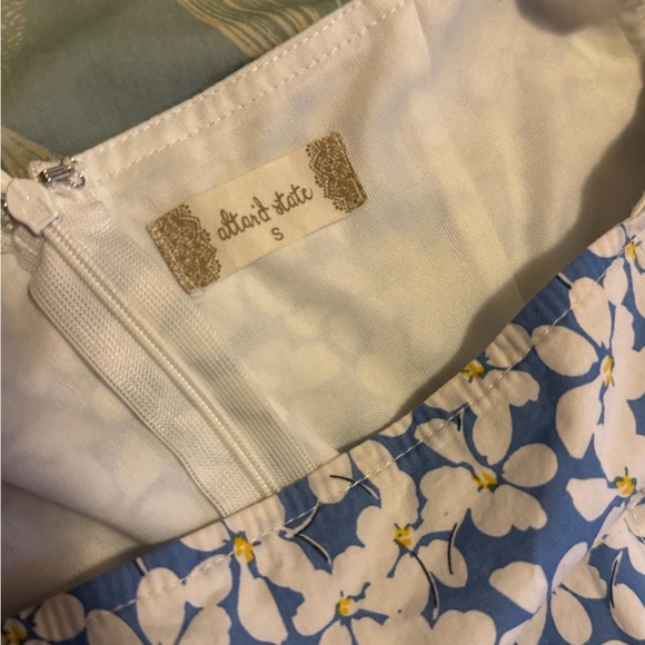 Altar'd State Blue and White Floral Sundress - Picture 8 of 10